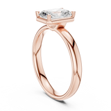 1.5 Carat Emerald Cut Moissanite Ring