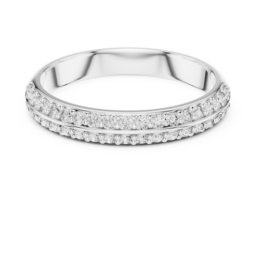 3 mm Luxury Moissanite Band