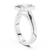 2 Carat Emerald Cut Moissanite Ring