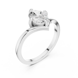 1 Carat Oval Exquisite Moissanite Ring