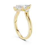 2.15 Carat - Selena Gomez Inspired Marquise cut fine Moissanite Ring