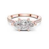 1.8 Carat Marquise Cut Moissanite Ring