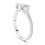1.8 Carat Marquise Cut Moissanite Ring