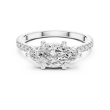 1.8 Carat Marquise Cut Moissanite Ring