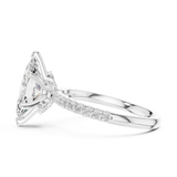 1.5 Carat Selena Gomez Inspired Marquise Cut Moissanite Ring