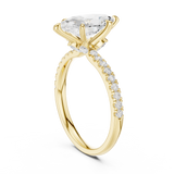 1.5 Carat Selena Gomez Inspired Marquise Cut Moissanite Ring