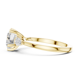 2.2 Carat Fine Heart Cut Moissanite Ring