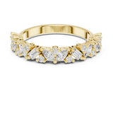 2.45 mm Marquise cut Moissanite Band