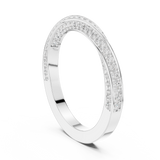 Twisted Moissanite Band