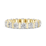 3.8 mm Fine Moissanite Band