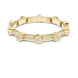 2.7 mm Cartier Inspired Moissanite Band