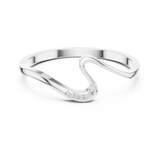 1.6 mm Elegant Moissanite Ring