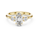1.2 Carat Marquise Cut Moissanite Ring