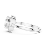2.2 Carat Fancy Moissanite Ring