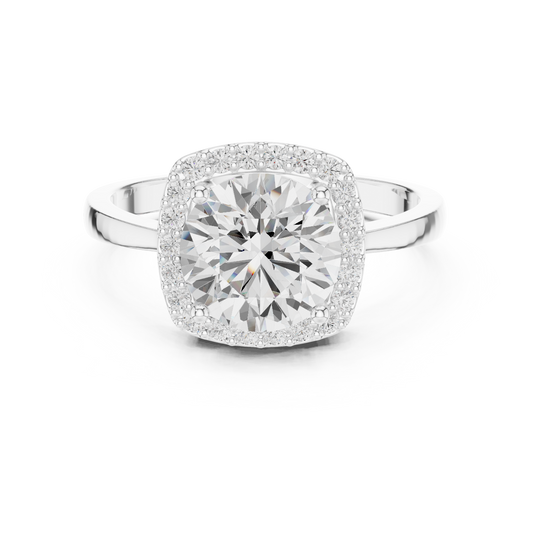 2.2 Carat Fancy Moissanite Ring
