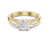 1.3 Carat Designer Moissanite Ring