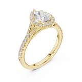 1.3 Carat Vintage Inspired Moissanite Ring