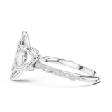 2.5 Carat Exquisite Marquise Cut Moissanite Ring