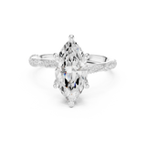 2.5 Carat Exquisite Marquise Cut Moissanite Ring