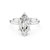 1.9 Carat Elegant Marquise Cut Moissanite Ring