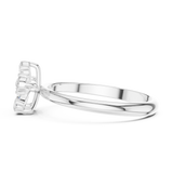 0.46 Carat Louis Vuitton Inspired Fine Moissanite Ring