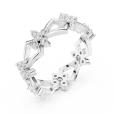 0.48 Carat - 6 mm Designer Moissanite Band