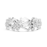 0.48 Carat - 6 mm Designer Moissanite Band