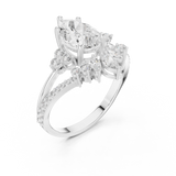 2 Carat Exquisite Moissanite Ring
