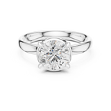 1.5 Carat Luxury Round Cut Moissanite Ring