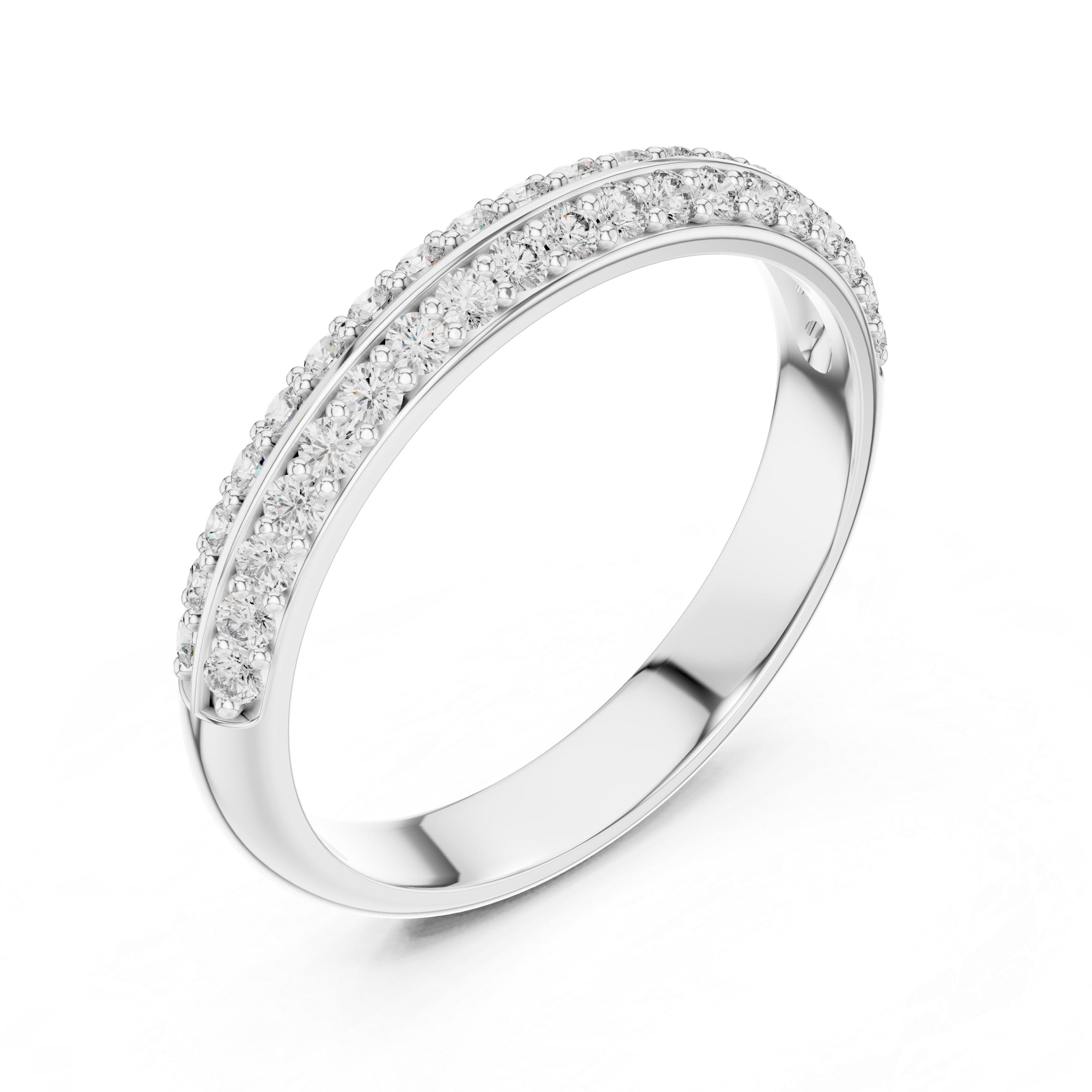 3 mm Luxury Moissanite Band