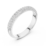 3 mm Luxury Moissanite Band