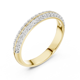 3 mm Luxury Moissanite Band