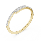 1.5 mm Elegant Moissanite Band