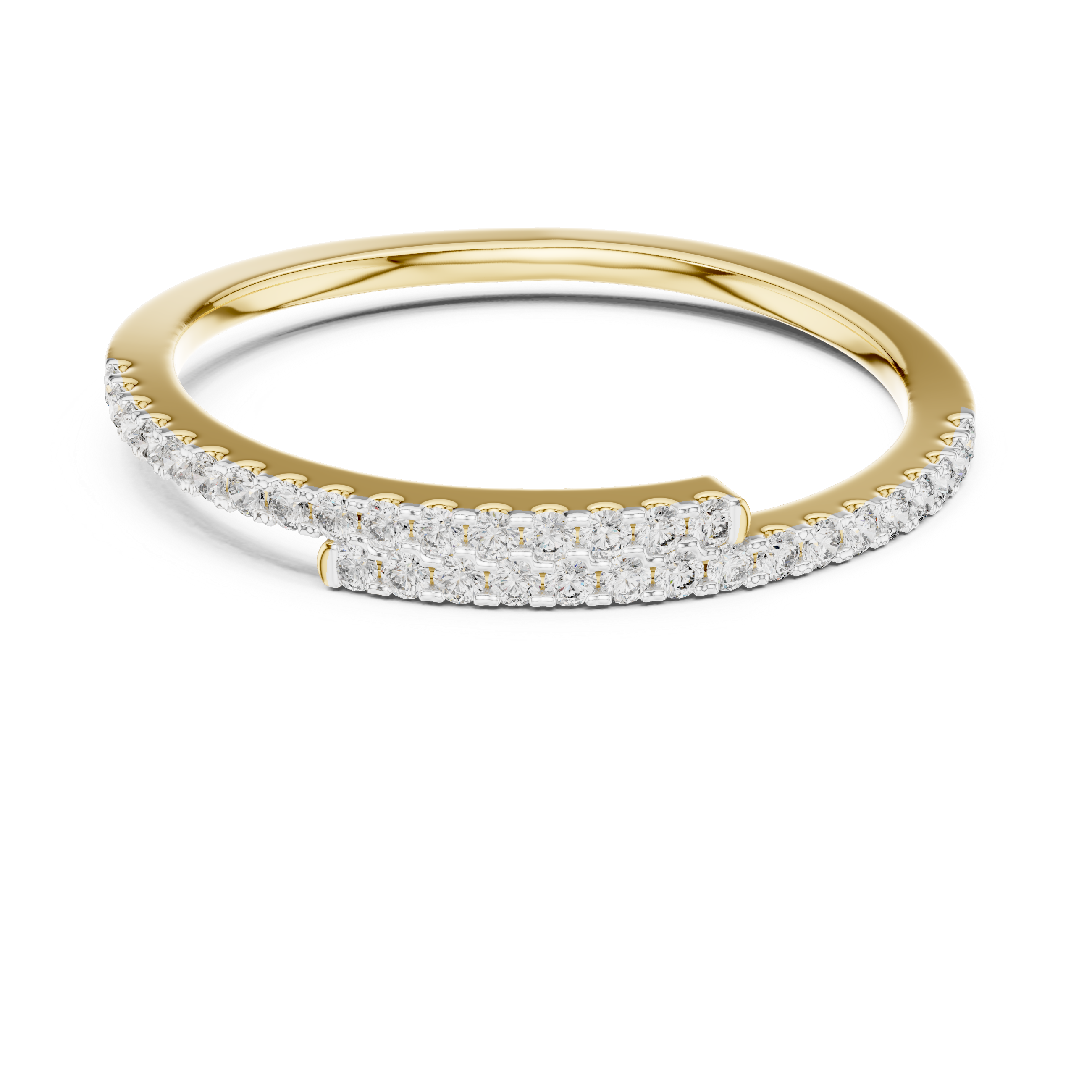 1.5 mm Elegant Moissanite Band