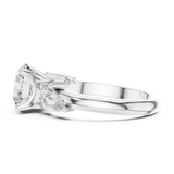 2.7 Carat Multi Stone Round Cut Moissanite Ring