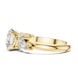 2.7 Carat Multi Stone Round Cut Moissanite Ring