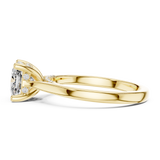 2.1 Carat Radiant Cushion Cut Moissanite Ring