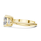 2.7 Carat Prime Cushion Cut Moissanite Ring
