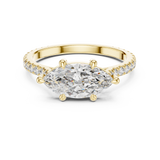 1.8 Carat Marquise Cut Moissanite Ring
