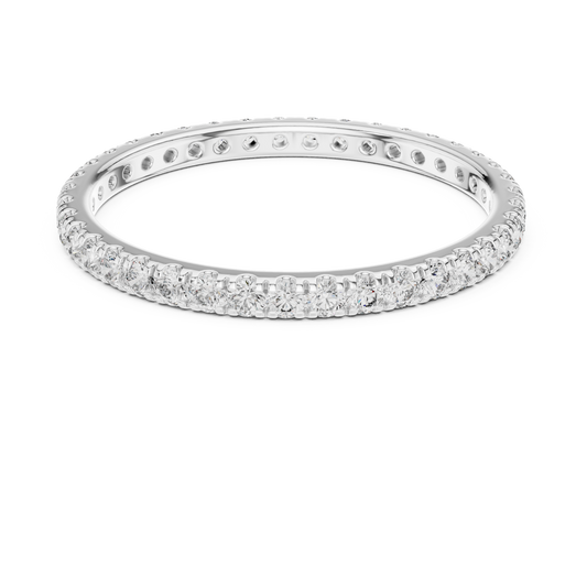 1.8 mm Elegant Moissanite Band