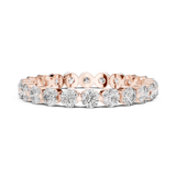 1.3 Carat - 2.6 mm Moissanite Band