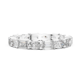 2.7 mm Elegant Baguette cut Moissanite Band