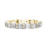 2.7 mm Elegant Baguette cut Moissanite Band