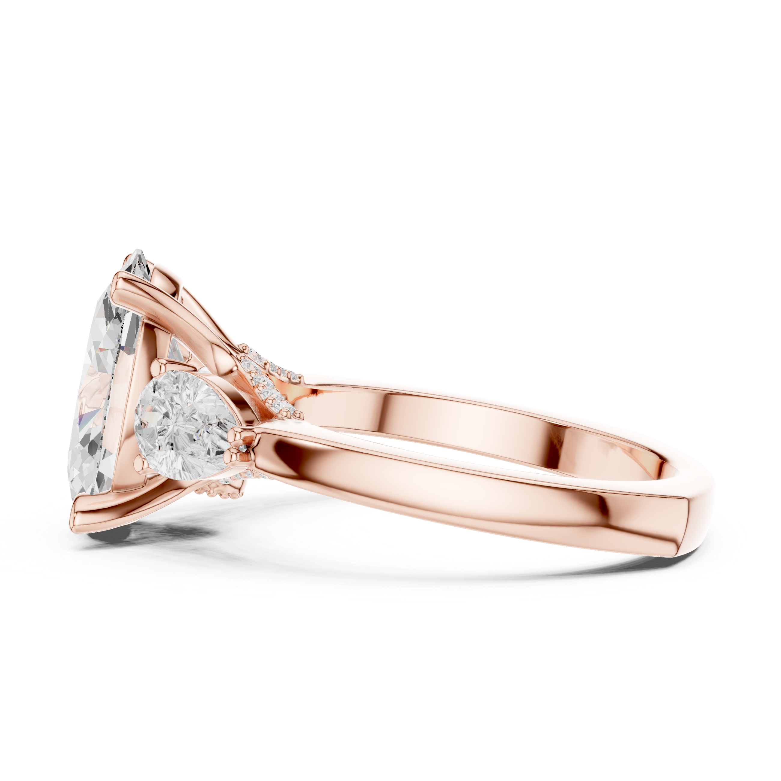 3.6 Carat Georgina Rodríguez Inspired Oval Cut Moissanite Ring