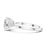 2.2 Carat Fine Heart Cut Moissanite Ring