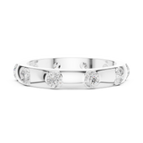 3.37 mm Cartier Inspired Moissanite Band