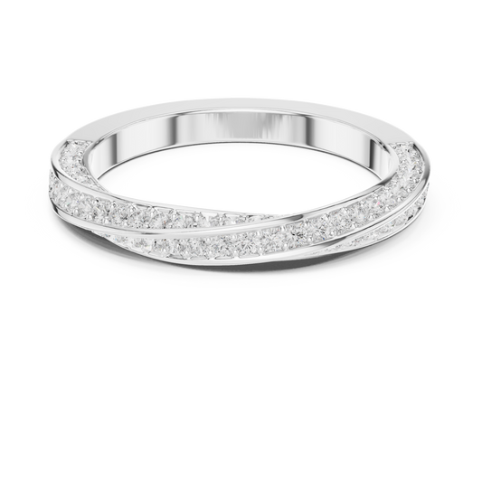 Twisted Moissanite Band