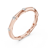 2.3 mm Cartier Inspired Moissanite Band