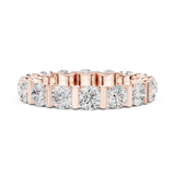 3.8 mm Fine Moissanite Band