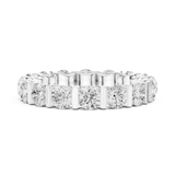 3.8 mm Fine Moissanite Band